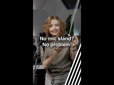 No mic stand? No problem!