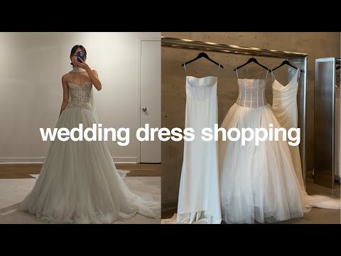 WEDDING SERIES | wedding dress shopping part 2 (oscar de la renta, vivienne westwood, kyha, & more!)