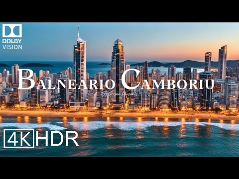 Balneário Camboriú, Brazil 🇧🇷 in 4K HDR ULTRA HD 60 FPS Dolby Vision™ Drone Video