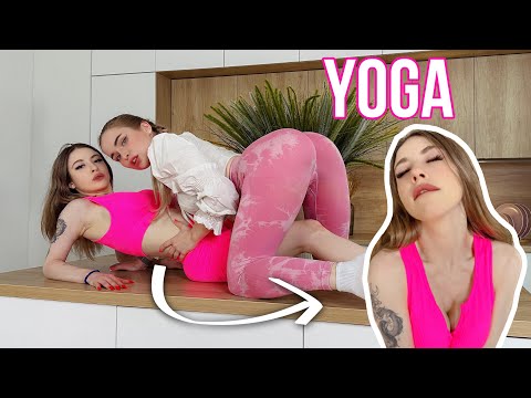 Yoga Challenge and Crazy Poses | Flit Moments