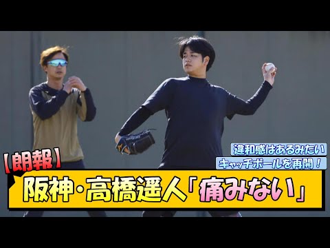 【朗報】阪神・高橋遥人「痛みない」【なんJ/2ch/5ch/ネット 反応 まとめ/阪神タイガース/藤川球児】