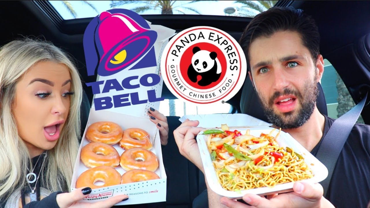 Letting The Person in FRONT of Us DECIDE What We Eat ft. Josh Peck