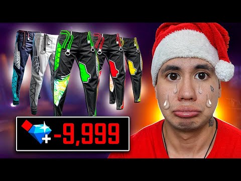 Si PIERDO❌ COMPRO TODOS los PANTALONES ANGELICALES de FREE FIRE!!