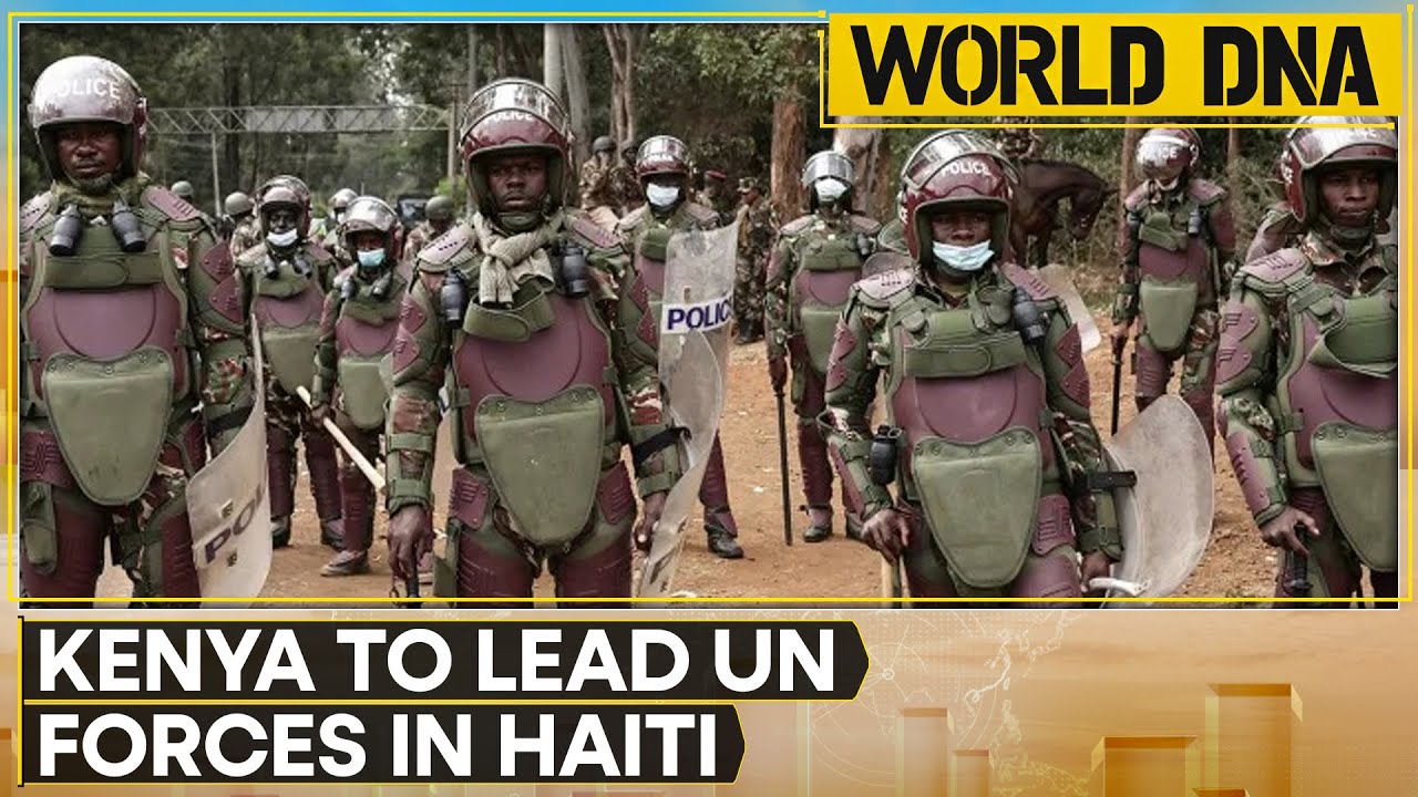 UN Security council to send a Kenya-led force to Haiti