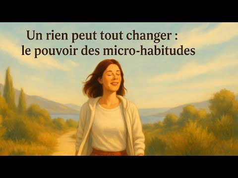 Un rien peut tout changer : le pouvoir des micro-habitudes