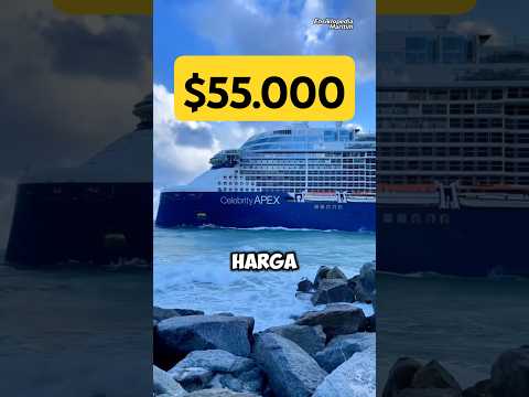 Mahalnya menginap di Kapal Pesiar Celebrity Apex