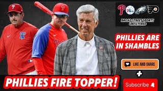 PHILLIES FIRE ROB THOMSON!!!!!!!!!!!!!