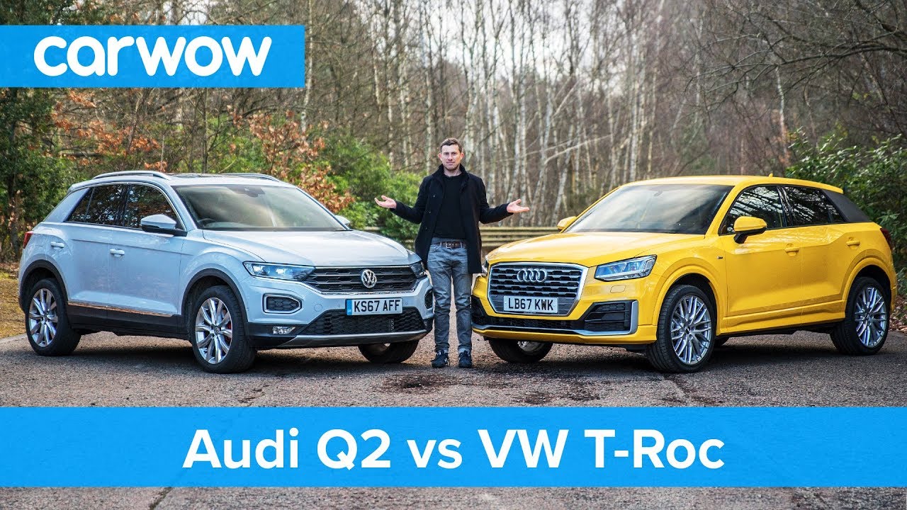 VW T-Roc vs Audi Q2 review - which is best? - carwow