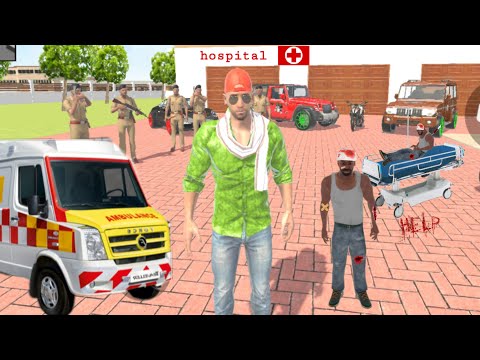 😮 Franklin Accident With Train & Admit To Hospital 🏥🚑 | Indian Theft Auto🤔🆚 Indian Bike Driving 3d 😮