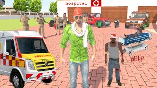😮 Franklin Accident With Train & Admit To Hospital 🏥🚑 | Indian Theft Auto🤔🆚 Indian Bike Driving 3d 😮