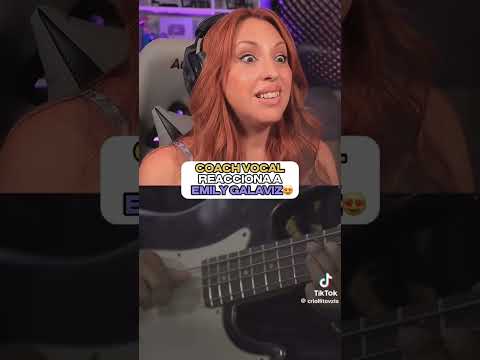Reacción de coach vocal Angentina -española con música de Emily Galaviz #reaccion #emily #llanera