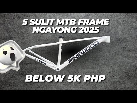 WAG KA MUNANG BUMILI! Check Mo Muna Itong 5 MTB Frames Under ₱5K!