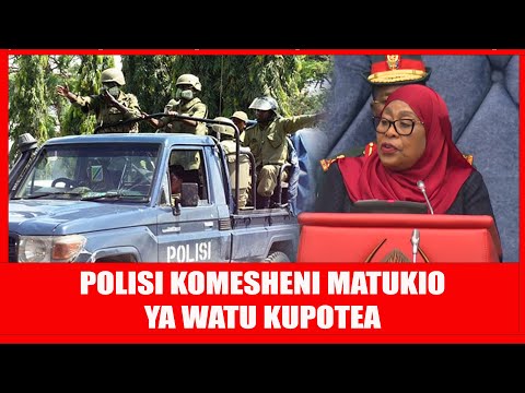 RAIS SAMIA ALIAGIZA JESHI LA POLISI KUKOMESHA UTEKAJI, WABUNGE WAMSHANGILIA