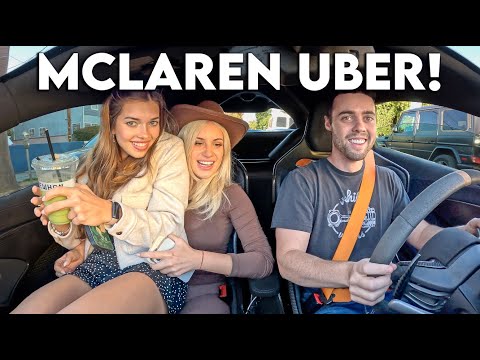 McLaren Surprise: Uber Rider Attempts Deadlift