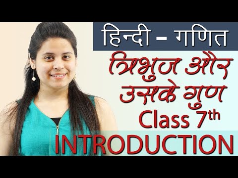 त्रिभुज और उसके गुण - Triangles & Its Properties - सार - Chapter 6, गणित, Maths / Ganit Class 7