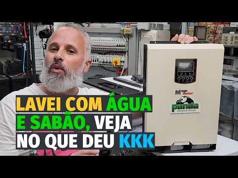 LAVEI este Inversor HÌBRIDO OffGrid de 7 ANOS para Voltar a Funcionar! | Eduardo Aquino