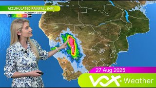 27 August 2025 | Vox Weather Forecast