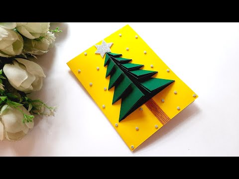 DIY Christmas Card | Christmas Greeting card Idea | TUTORIAL