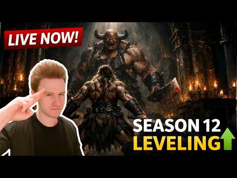 NEW Season 12 LEVELING STRATEGY & BEST WAY TO LVL with TOP BUILDS LIVE NOW