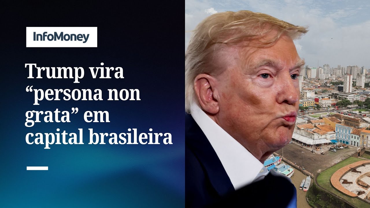 Câmara de Belém declara Donald Trump persona non grata | InfoMoney News