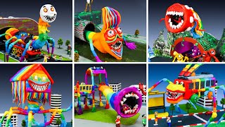 ✋ ALL MONSTER Trevor Henderson RAINBOW | Leovincible & Trevor Henderson Creatures with Clay