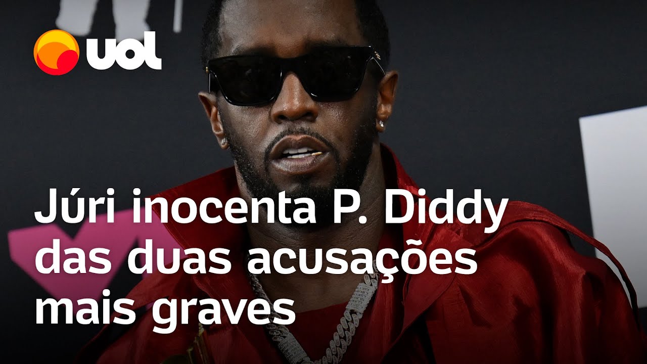 Júri inocenta P Diddy de duas acusações graves e o declara culpado de outras mais leves
