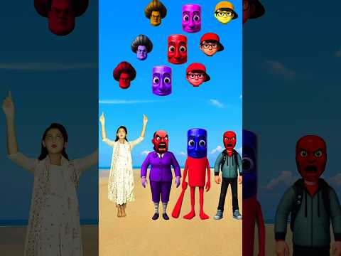 😈 Scary Teacher Meets Dancing Tani! | Unbelievable Head Match 🤯 #shorts