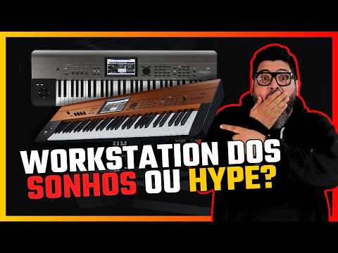 TECLADO CUSTO-BENEFÍCIO DA KORG || REVIEW DO KORG KROME EX