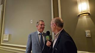 Norv Turner 2026 Senior Bowl HOF Inductee with A.P. Steadham AP aS wE C it 
