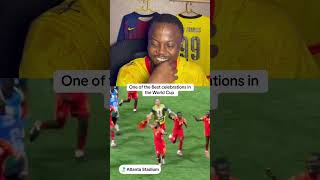DR. Congo players celebrate after reaching World Cup R32