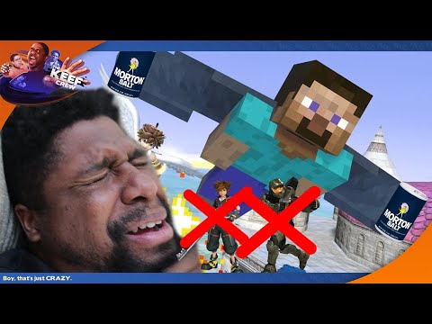 How SMASH players reacted to Minecraft Steve in Smash Ultimate!