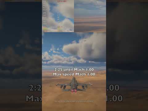 NF-5A LOADOUT PERFORMANCE TESTS! - War Thunder Shorts
