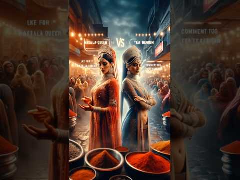🇮🇳 मसाला क्वीन vs पाकिस्तान की टी बेगम ☕ | Chai Battle of the Queens! 💥🔥 #IndiaVsPakistan #ChaiWar
