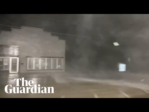 Suspected tornado rips through Indiana as severe storm hits eastern US