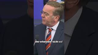 Sind AfD-Wähler für Pistorius noch willkommen in der Bundeswehr? #afd #bundeswehr