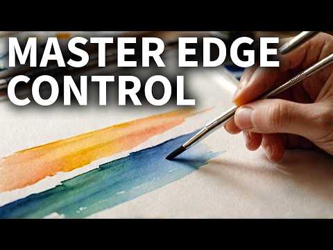 MASTER Watercolor Edges UNDER 10 MINUTES