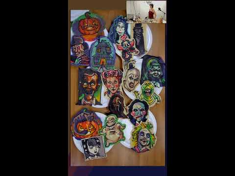 Pancake Art Halloween Livestream!