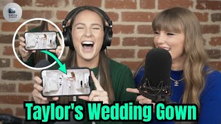 Taylor SWIFT in SHOCK as Kylie Kelce Show Image of Taylor's Wedding Gown Measurement!
