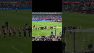 Spelers en fans vieren samen 🔴⚪ #feyenoord #hetlegioen #feyenoord_010fans #feyutr #fyp