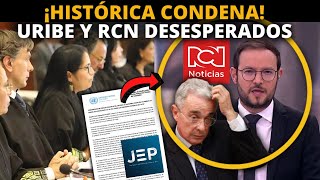 ¡Histórico fallo! La JEP condena a máximos responsables. RCN y Uribe DESESPERADOS atac4n