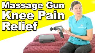 Using a Massage Gun for Knee Pain Relief