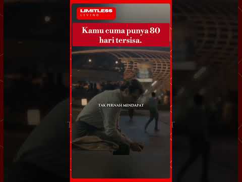 Kamu cuma punya 80 hari tersisa. Gunakan waktu ini buat bener-bener ubah hidupmu #beritaterkini