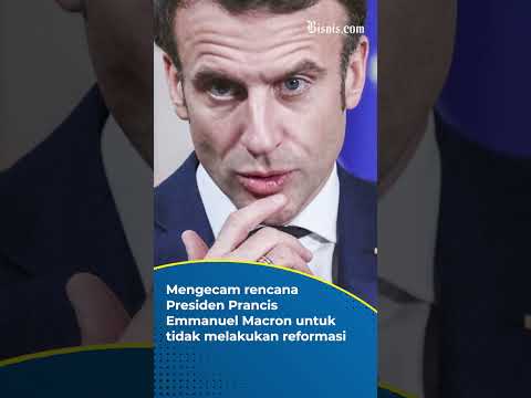 Emmanuel Macron Didemo, Tolak Reformasi Pensiun