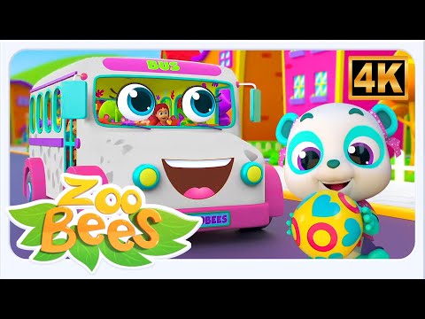 Zoobees Колеса На Автобусе Песня | Веселой Музыки На Русском