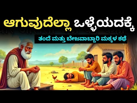 ಆಗುವುದೆಲ್ಲ ಒಳ್ಳೆಯದಕ್ಕೆ ಅನ್ನೋದಕ್ಕೆ ಈ ಕಥೆಯೇ ಸಾಕ್ಷಿ|Motivational Speech in Kannada