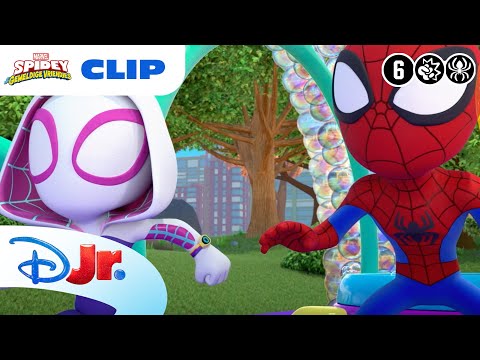 🫧 Het Bubbelfestival | Spidey en zijn Geweldige Vriendjes | Disney Junior België-Nederland