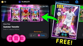 Upcoming Monday Summer Transfer Pack In eFootball 2025 | Next Show Time Pack In eFootball 🔥