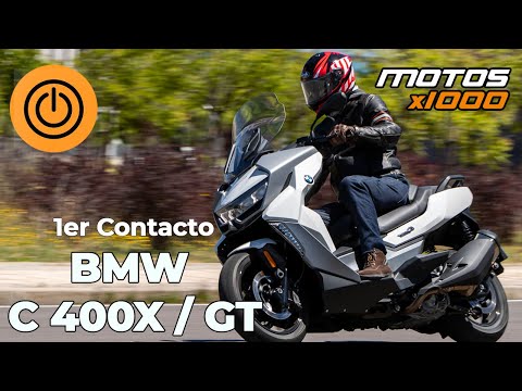 Primer contacto BMW C400X y C400GT 2021 | Motosx1000