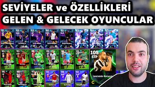 GELEN ve GELECEK OYUNCULAR🔥SEVİYELER vE ÖZELLİKLERİ (eFootball 2026 Mobile) 105 Bonucci, Costacurta👀