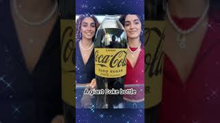 A #giant #coke #bottle